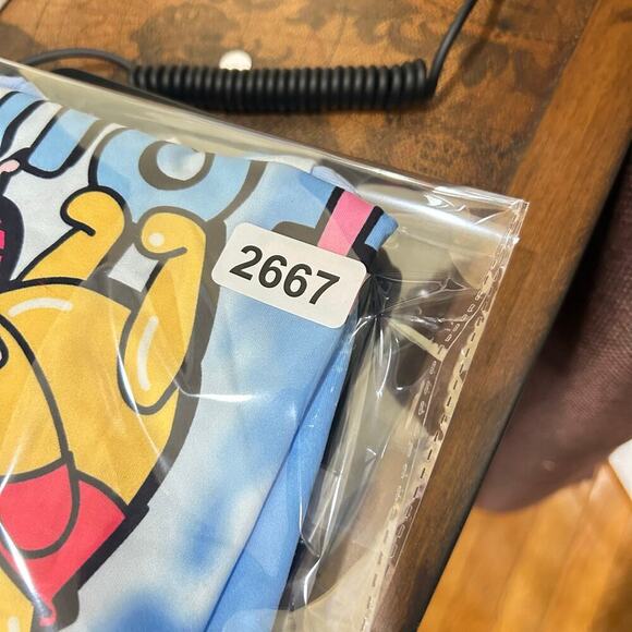 Winnie The Pooh Tee Youth 8-9 Blue White Tie-Dye Disney PatPat T-Shirt NEW - Picture 9 of 9